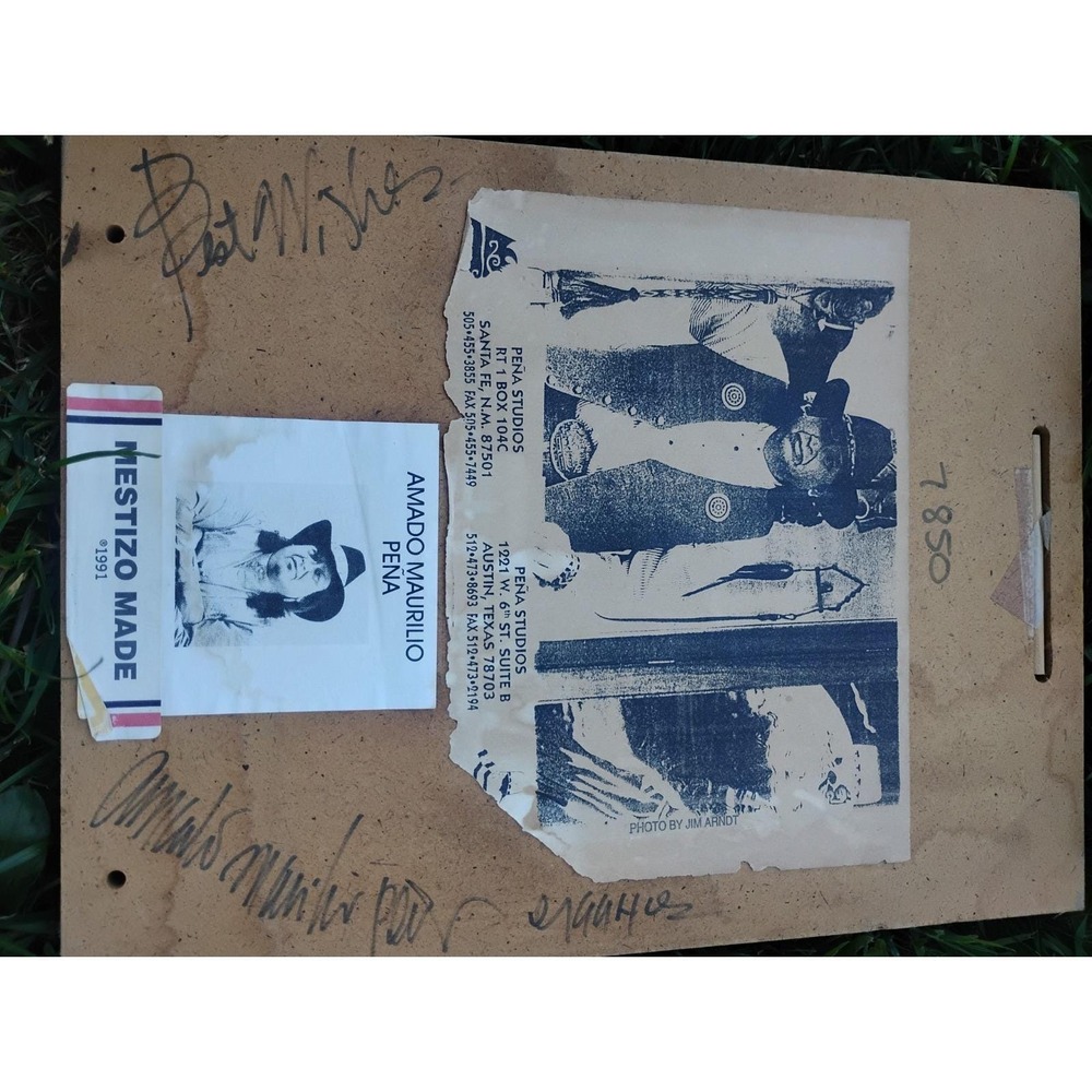 Vintage La Centinela 1988 Amado M. Pena Jr Signed Art 9" X 12" - Picture 4 of 4